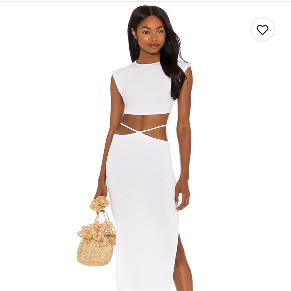 SMALL SIZE ZERO WHITE Indah Hale top and Jessie string pant in WHITE - Picture 9 of 14